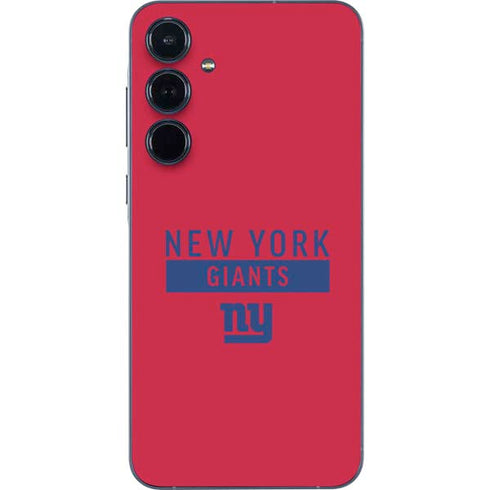 NFL New York Giants Red Performance Series Galaxy A35 5G Skin